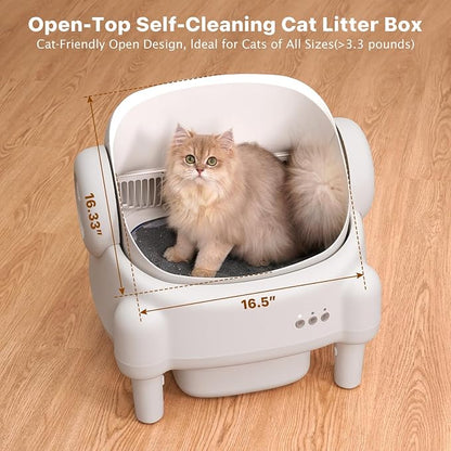 Self Cleaning Litter Box, Open Top Automatic Litter Box - Image 2