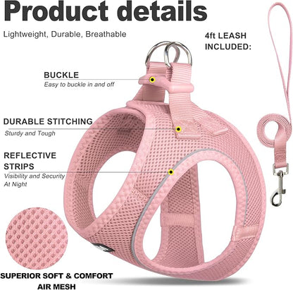 Fida Cat Harness and Leash Set for Walking Kitten and Puppy, Escape Proof - Image 2