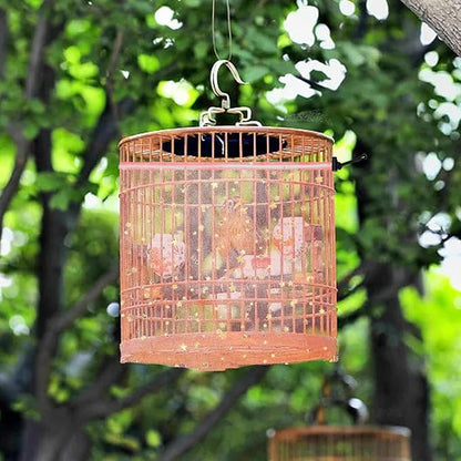 Bird Cage Seed Catcher, 45-90'' Adjustable Bird Cage Cover, Universal Nylon - Image 7