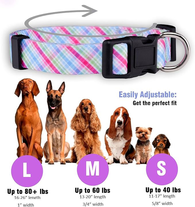 Native Pup Easter Dog Collar, Cute Spring Gift - Image 3