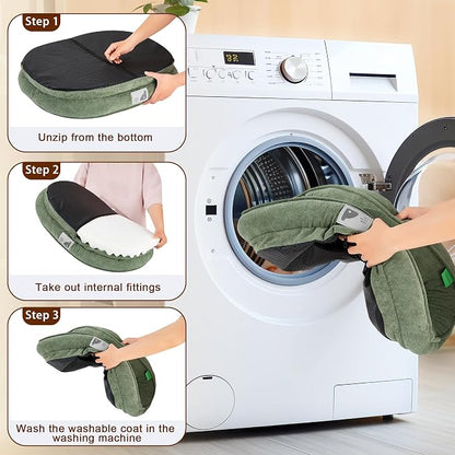 Orthopedic Dog Bed for Small Dog, Washable - Image 7