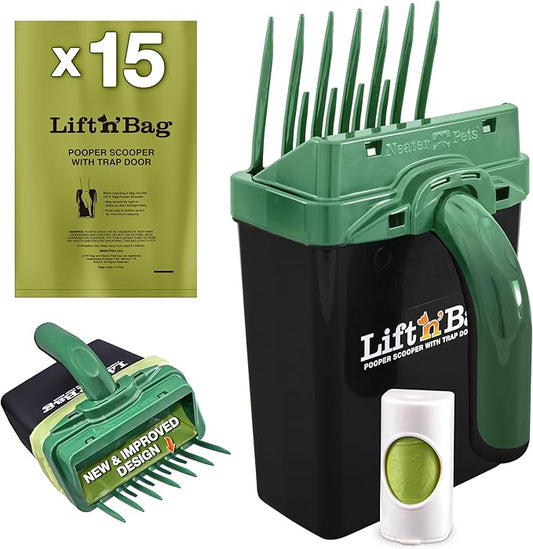 Neater Pet Brands Lift N’ Bag 2.0 Dog Pooper Scooper by NeaterPetBrands