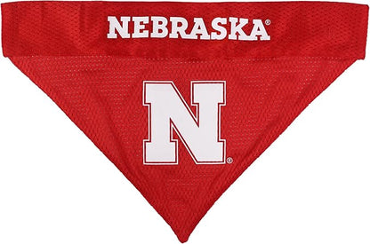Pets First Collegiate Pet Accessories, Reversible Bandana, Nebraska Cornhuskers - Image 3