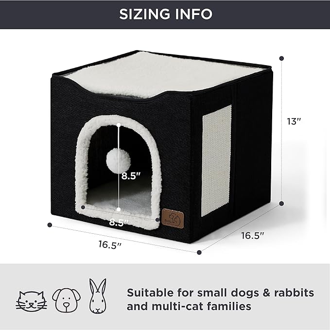 Bedsure Cat Beds for Indoor Cats - Image 3