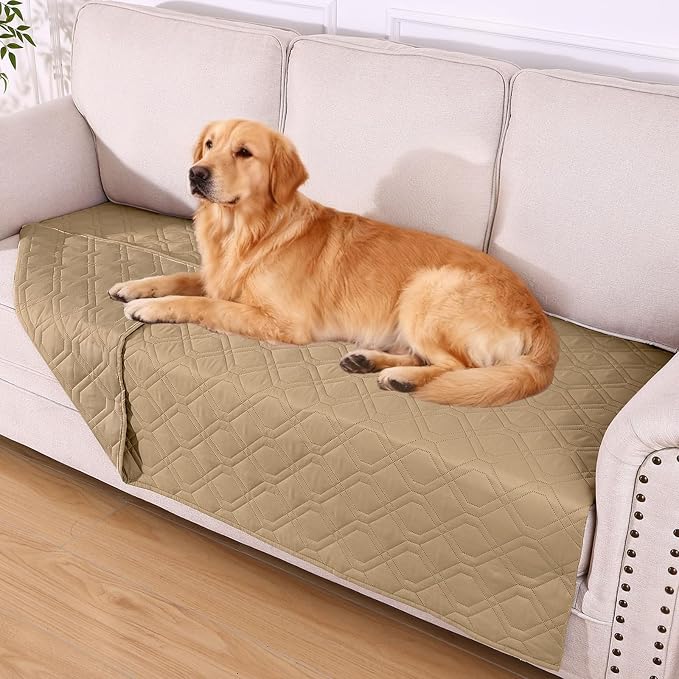 hyha Waterproof Dog Bed Blanket, Soft Pet Blankets, Waterproof Couch Cover by hyha