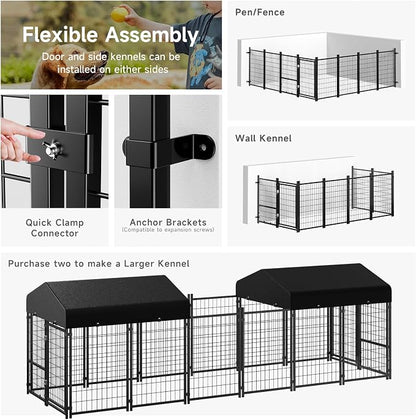 Dog Kennel Outdoor, Outside Dog Kennel - Image 7