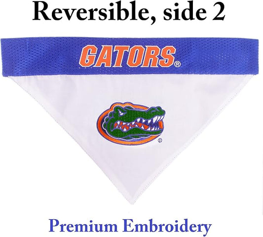 Pets First Collegiate Pet Accessories, Reversible Bandana, Florida Gators - Image 2
