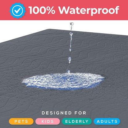 Utopia Bedding Washable Underpads 34" x 52", Waterproof Reusable Heavy - Image 6