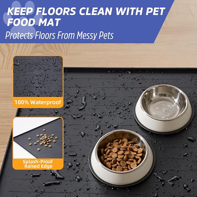 Large Dog Mats for Food and Water - Image 5