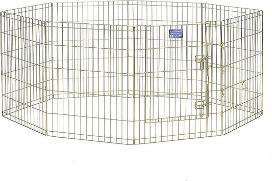 MidWest Homes for Pets Folding Metal Puppy / Dog Exercise Pen, Indoor/Outdoor - Image 2