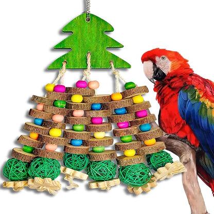 Parrot Toys, Large Bird Parrot Chewing Toys by WQYGroseryshop
