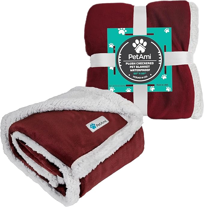 PetAmi Waterproof Dog Blanket for Small Medium Dog Puppy Cat Throw for Couch - Image 8