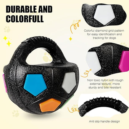 Dog Toy Ball with Handle, Toss and Fetch Play, Interactive Ball - Image 5
