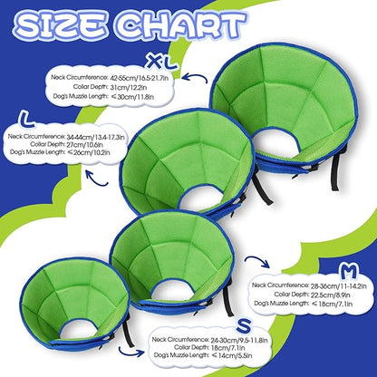 Dog Cone Collar Soft Cone for Medium Dogs After Surgery Adjustable Elizabethan - Image 2