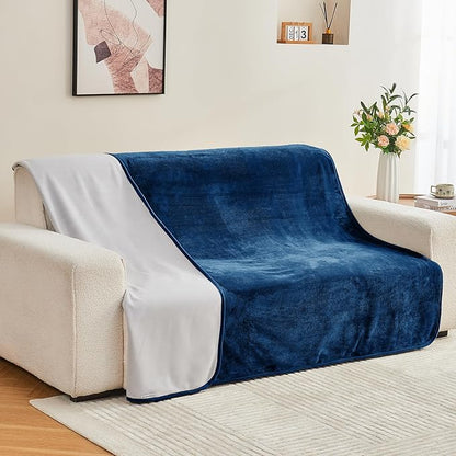 Waterproof Blanket 60"x80" for Adults, Reversible Waterproof Bed Cover for Dogs - Image 7