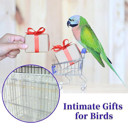 Daoeny Large Bird Cage Cover, Bird Cage Seed Catcher, Adjustable Soft Nylon - Image 7