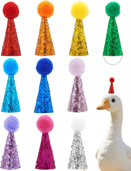 PET SHOW 10 Pack Mini Party Hats by PETSHOW