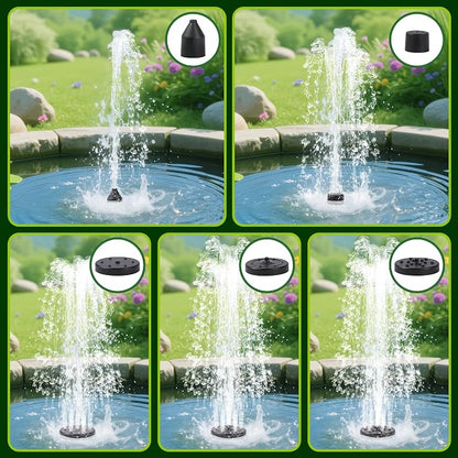 Solar Water Fountain for Bird Bath Solar Water Pump - Image 6