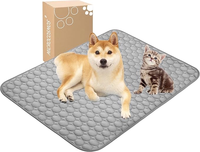 MICROCOSMOS Summer Cooling Mat & Sleeping Pad- Water Absorption Top, Easy Carry by MICROCOSMOS