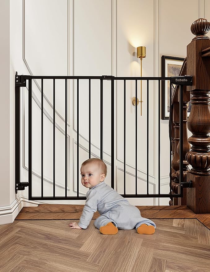 Babelio 29.7-46.5" No Bottom Bar Baby/Dog Gate - Image 7