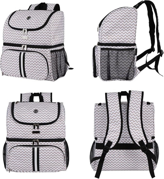 BAGLHER Pet Travel Bag, Double-Layer Pet Supplies Backpack, Pet Travel Backpack - Image 2
