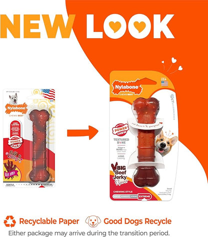 Nylabone Textured Bone Power Chew Toy - Image 2