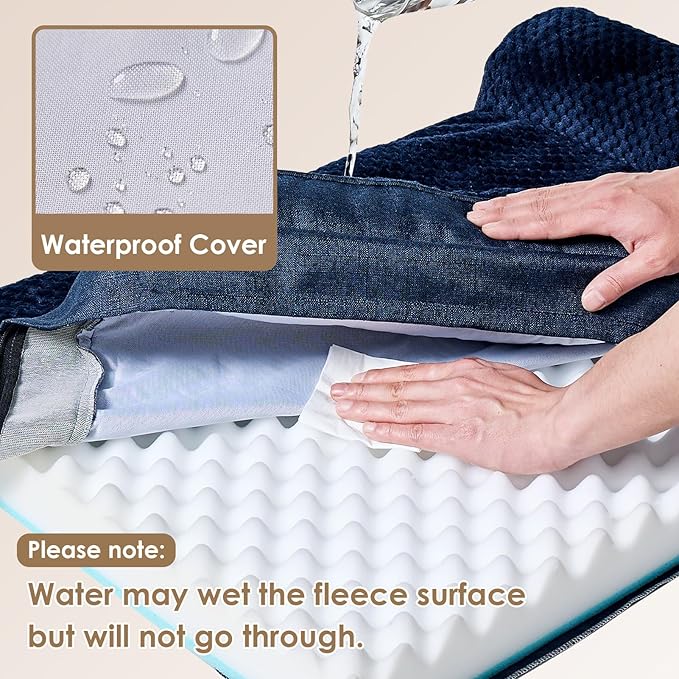 EHEYCIGA Extra Large Dog Bed Othorpedic, Memory Foam XL Dog Bed - Image 3