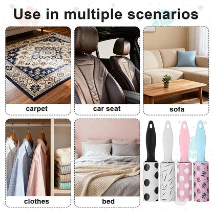 24 PCS Mini Lint Roller 720 Sheets Lint Rollers - Image 3