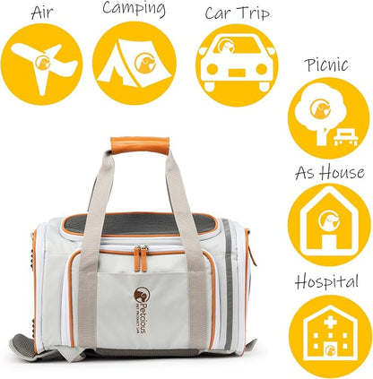 Airline Approved Pet Carrier Backpack Under seat, Soft Unique Dog Purse Travel - Image 7
