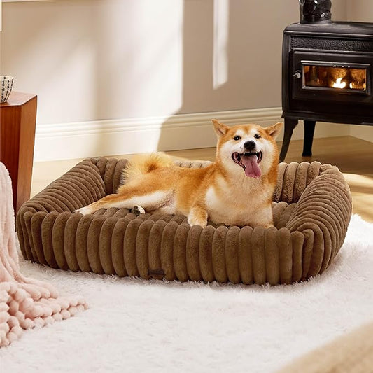 Bedsure ComfyFleece™ Cute Dog Bed by BEDSURE