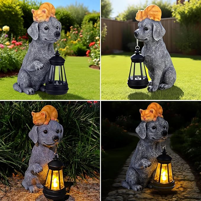 ILLUMINEW for Mom – Solar Dog Garden Statues - Image 5