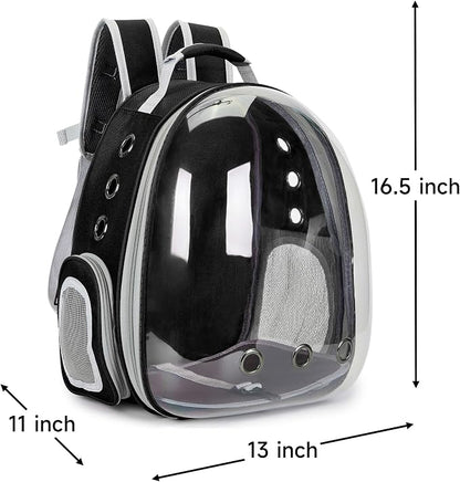 Cat Bubble Backpack Carrier for Small Medium Dogs Cats Carrying Bag, Airline - Image 7