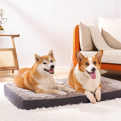 Orthopedic Dog Beds Large Sized Dog – Waterproof Plush Pet Mattress - Image 9