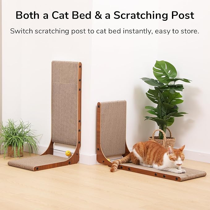 FUKUMARU Cat Scratcher, 26.8 Inch Cat Scratch Pad - Image 5