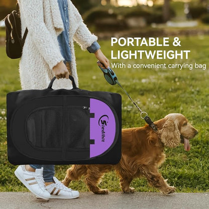 Dog Playpen, Puppy Pet Playpen, Dog Crate Tent Cage Indoor/Outdoor, Portable - Image 5