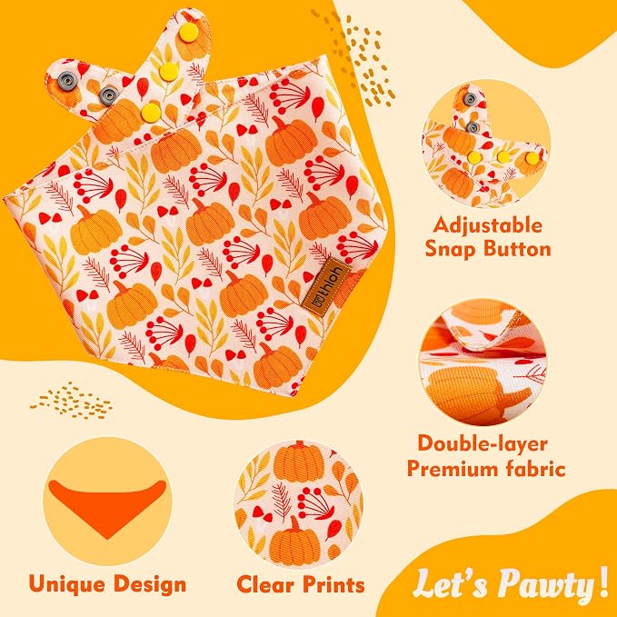 Fall Dog Bandanas - Image 3