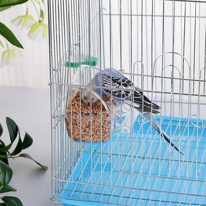 IBWell 2 Pack Clear Water Bowl and Food Container - Image 5