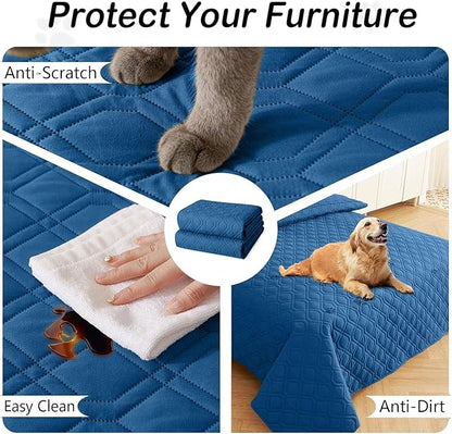 hyha Waterproof Dog Bed Blanket, Soft Pet Blankets, Waterproof Couch Cover - Image 5