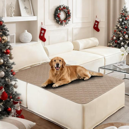 Waterproof Dog Bed Cover Pet Blanket, Soft Couch Cover by CYCMACOHOME