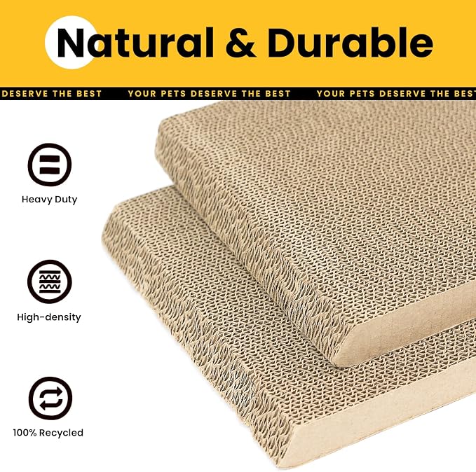 A-Frame Cat Scratcher Vertical & Horizontal Scratching pad - Image 5