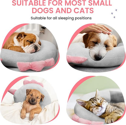 Dog Pillow - Soft Neck Pillows for Dogs, Washable Dog Calming Pillow for Better - Image 5