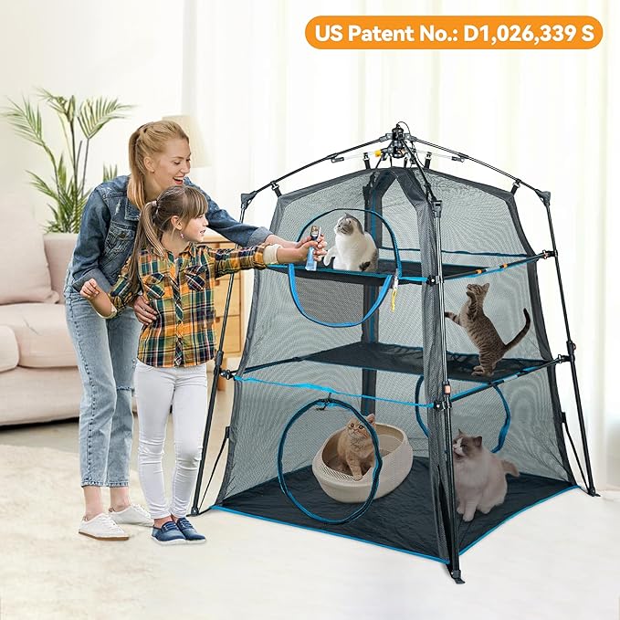 Cat Enclosure Kitten and Cat Tower Tent - Image 2