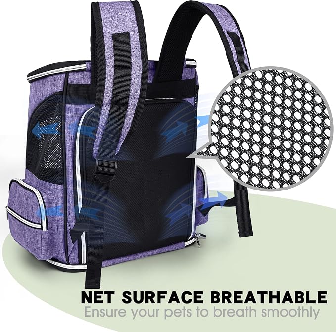 BAGLHER Expandable Pet Carrier Backpack，Pet Backpack - Image 5