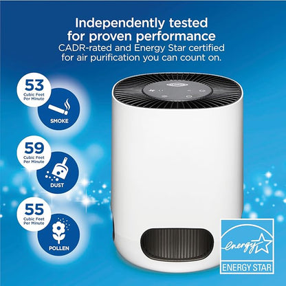Clorox Air Purifiers for Bedroom Home, True HEPA Filter, Small Rooms Up to 200 - Image 8