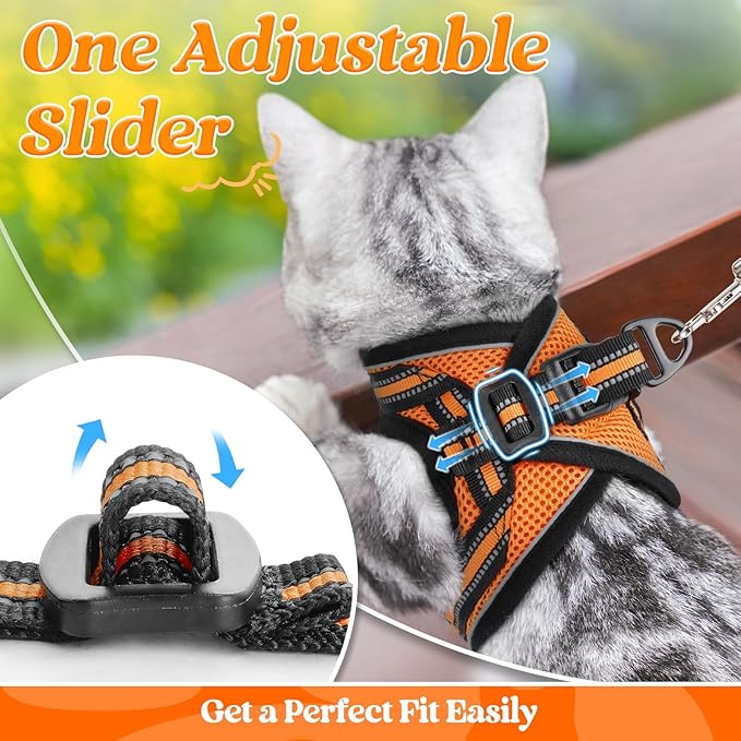 rabbitgoo Cat Harness and Leash Set - Image 7
