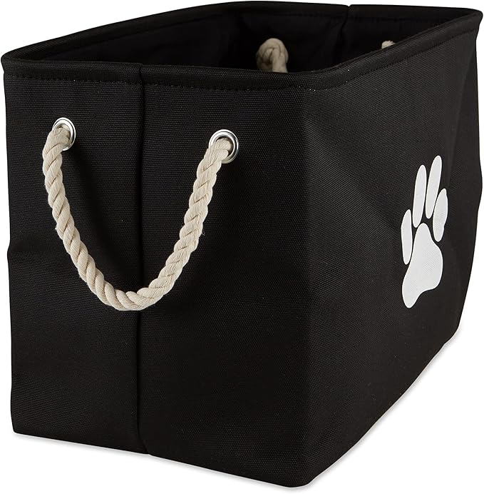 Bone Dry Pet Storage Collection Collapsible Bin, Small Rectangle - Image 2