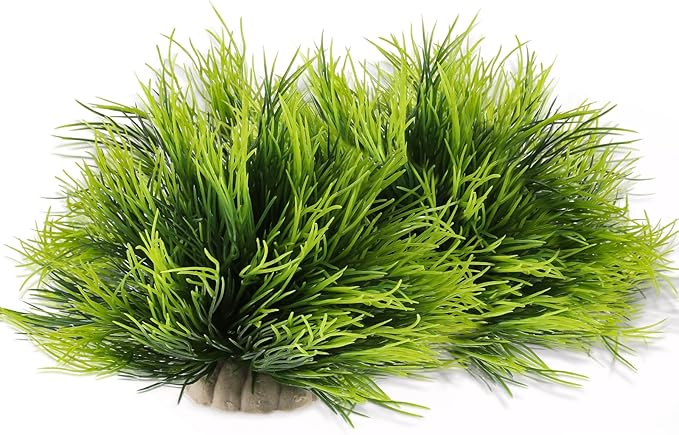 2pcs Aquarium Plants Decorations Artificial Fish Tank Plants Plastic Fish Tank by Unknown