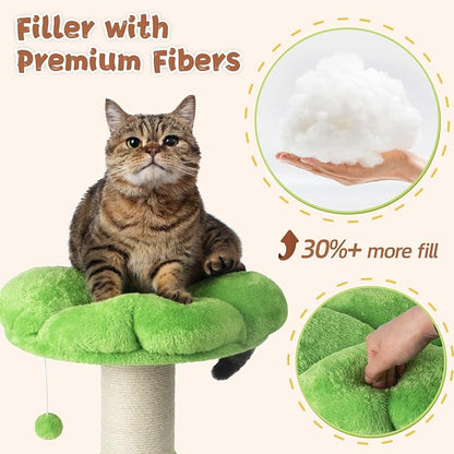 Fantasreen Scratching Post 25 Inch Tall Cat Scratcher - Image 3