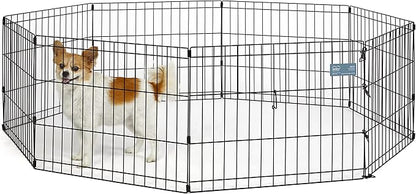 MidWest Homes for Pets Folding Metal Puppy / Dog Exercise Pen, Indoor/Outdoor by MidWestHomesForPets