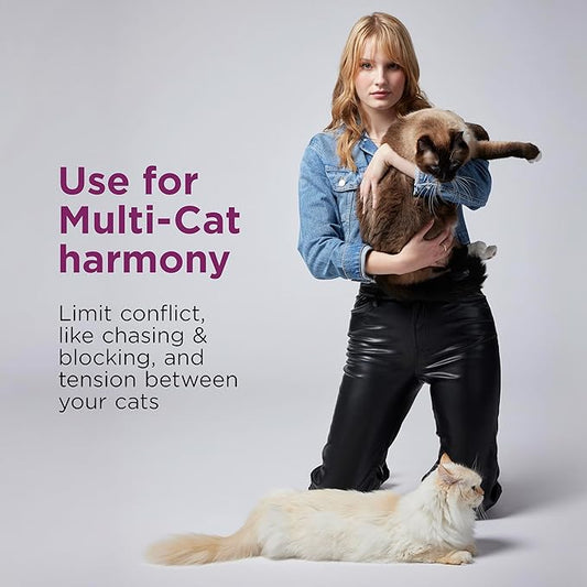COMFORT ZONE Multi Cat Calming Diffuser Refill, 3 Pack – Cat Calming Pheromone - Image 2